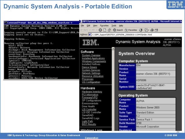 ibm dynamic system analysis